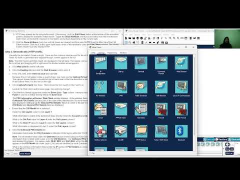 3.5.5 Cisco Packet Tracer - Investigate the TCP-IP and OSI Models in Action