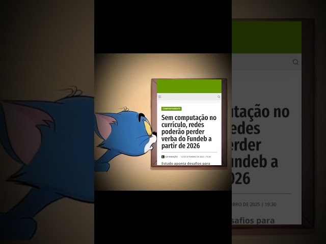Sem computação no currículo, redes poderão perder verba do Fundeb a partir de 2026
