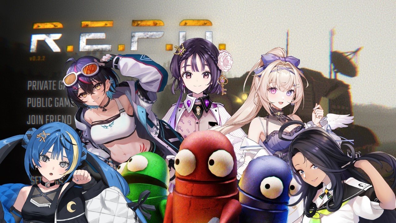 【R.E.P.O.】3度目の正直コラボ𓅯【En-gene / 白切鴒】