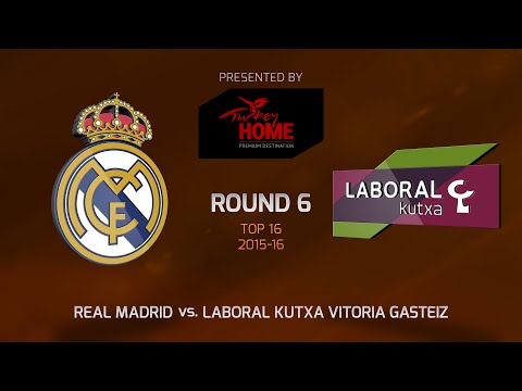 Highlights: Top 16, Round 6, Real Madrid 68-77 Laboral Kutxa Vitoria Gasteiz
