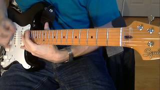Video thumbnail for Squier Classic Vibe '50s Stratocaster black by rmenga