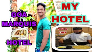 My Hotel  🏨 Goa marqis beach resort in goa Candolim #vloge #hotelvlog #youtubevl