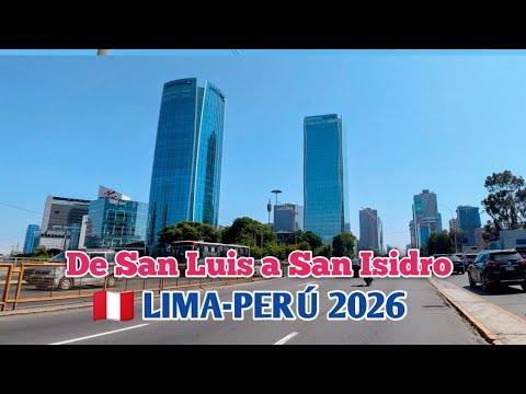 Recorrido Av. Javier Prado San Luis a San Isidro | Estado del Tráfico y Obras (12 de abril de 2026)
