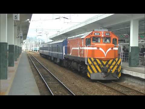 Taiwan Railway Administration (TRA) EMD G22 R112 performs station pilot duties at Taitung