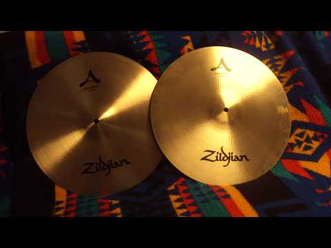 Zildjian 16" A crashes pitch matched (one pair) image 8
