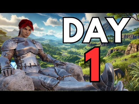 Claiming The BEST SPOT on INX DAY1! #ark #arksurvivalevolved #pvp