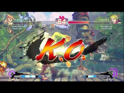 SSF4: GamerBee (Adon) VS georgelung (Ken)