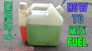 How To Mix Fuel for a Baja 5B or 2-Stroke RC Car │ Ezeetrade Racing