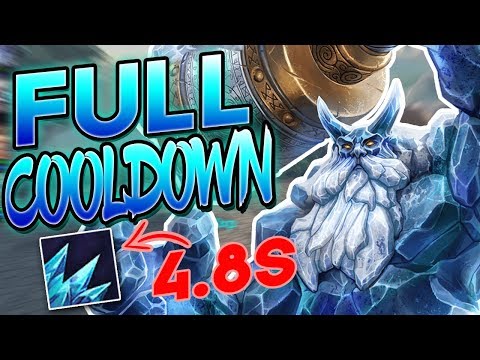 Smite: Full Cooldown Ymir Build - 4.8 SECOND GLACIAL STRIKE!?