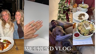 WEEKEND VLOG: my fav nails yet, girls night, lunch date with Jay & workouts! 