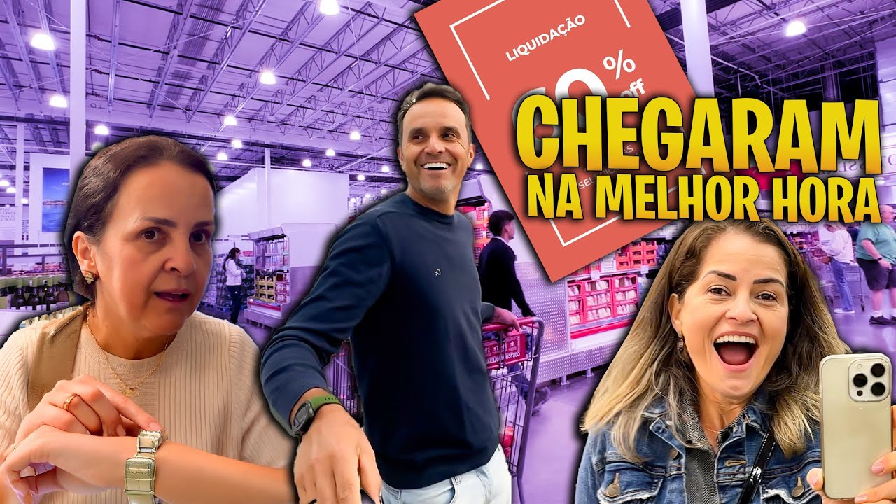 MEU IRMÃO CHEGOU NOS EUA 🇺🇸 FAZENDO COMPRAS NO ATACADAO E NOS OUTLETS AMERICANOS