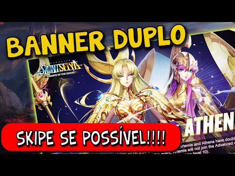 ARTEMIS E DEUSA ATENA NO BANNER, A CHANCE DE GARANTIR SEU GATO FULL - SAINT SEIYA AWAKENING