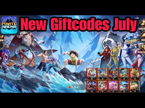 Pirate Arena Mobile New Giftcodes July - One Piece Android iOS Game Free VIP9 & Free SSR