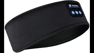 Review: Sleep Headphones Bluetooth Headband,Upgrage Soft Sleeping Wireless Music Sport Headbands