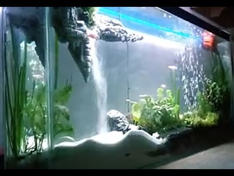 How To Make Aquascape Sand Waterfalls (TUTORIAL Sand Waterfalls)