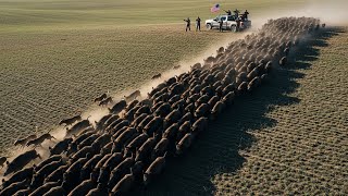 Download lagu Harvest Day Chaos! Wild Boars Destroy Farm as Farmers Fight Back mp3