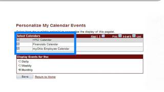 myOhio Calendars