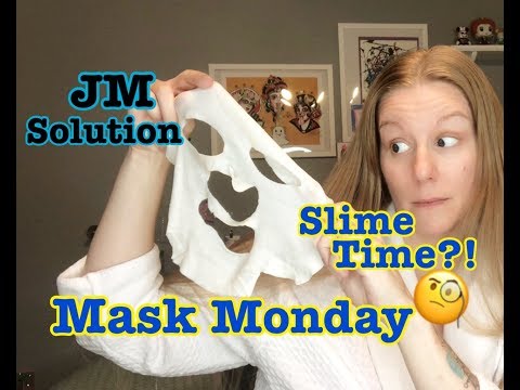 Mask Monday! | JM Solution Golden Cocoon Mask | Shoutouts! | Mask It!