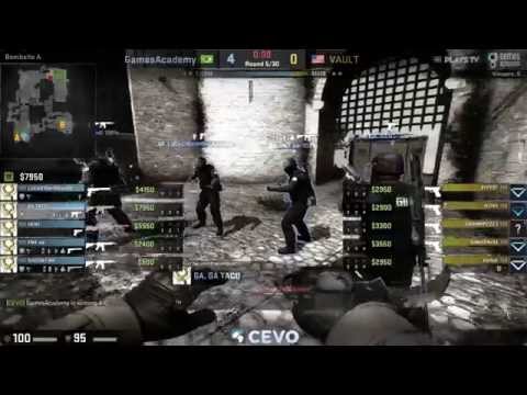 CEVO Main Season 8 - Games Academy vs. VAULT (Mapa 1 - Cbble) - Narração PT-BR