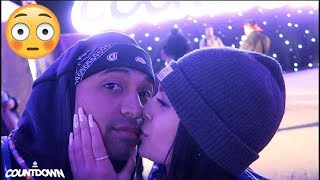 My 1st New Years KISS in my life! | Countdown 2019