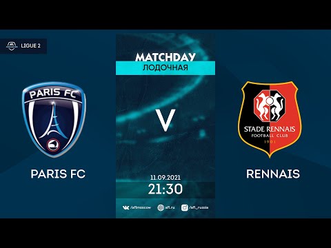 AFL21. France. Ligue 2. Day 10. Paris FC - Rennais