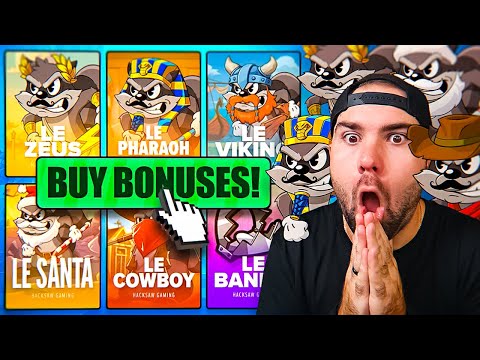 HIGH ROLLER Bonus Buys On EVERY Le Slot Until One Pops Off!