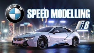 3D Timelapse: BMW i8 - Autodesk Maya