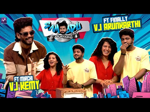 Finally VJ Arun Karthi and VJ Kemy in Samodu Vilayadu Season 4 | Samvishal | Media Masons