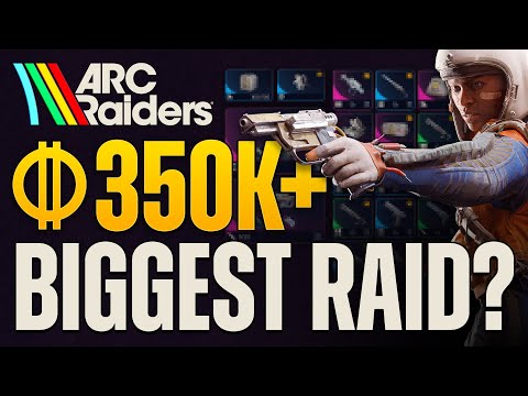 CRAZIEST WORLD RECORD RAID IN ARC RAIDERS (350K+)