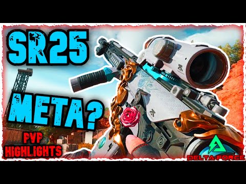 SR25 FIRERATE BUFF IS INSANE! - Delta Force Operations