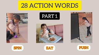 28 Action Words for kids | Action Verbs for kids | Kids Vocabulary #learning #english #fun
