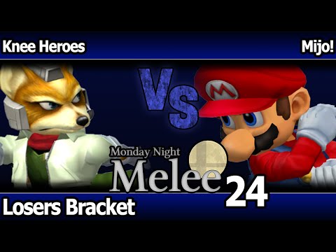 MNM 24 Melee - Knee Heroes (Fox) vs Mijo! (Mario) - Losers Bracket