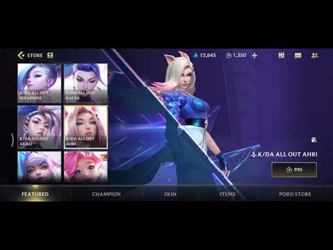 BUYING AHRI SKIN!!! K/DA ALL OUT | League of Legends