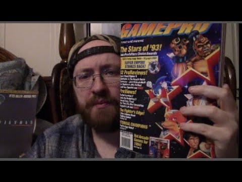 Looking Through a GamePro Magazine