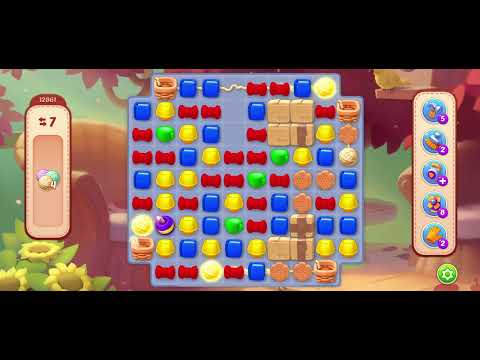 Homescapes level 12861 - no booster gameplay