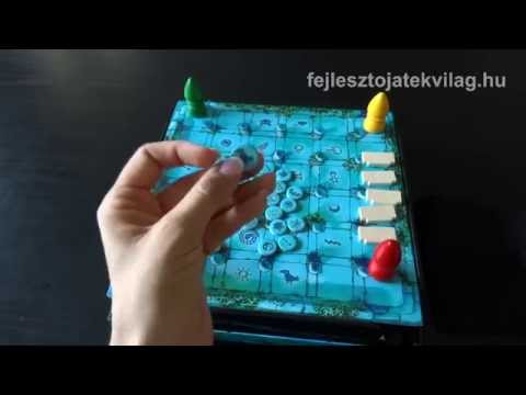 Elvarázsolt Labirintus játékszabály, memóriafejlesztő logikai társasjáték, 6-99 év - Fejlesztő Játék Világ