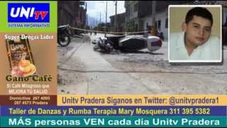 preview picture of video 'Accidente de motos deja una víctima en Pradera'