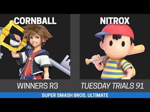 Tuesday Trials 91 SSBU Winners R3 - Cornball (Sora) vs Nitrox (Ness)
