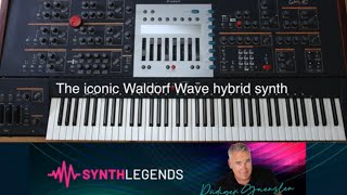 Video thumbnail for The iconic Waldorf Wave by synthlegends