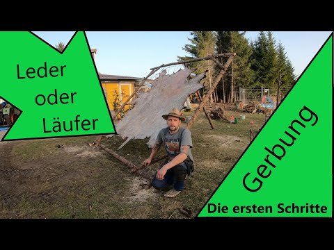 Die Rahmen-Gerbung vorbereiten