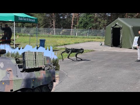 US Army soldiers, members of the Bundeswehr, and other partner nation militaries share experiences