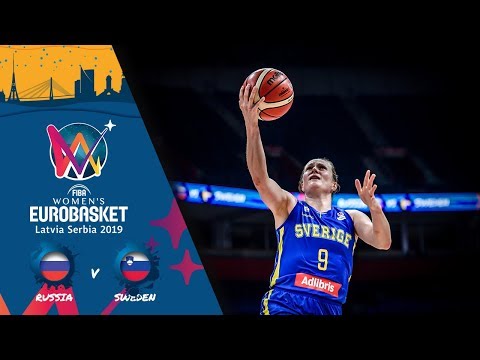 Russia v Sweden - Full Game - FIBA Women's EuroBasket - Final Round 2019
