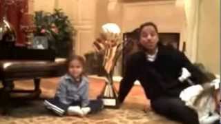 Marlon Jackson saying thanks to the Legend Music Awards For Michael's Trophy ; Rare