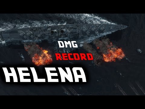 Helena NA new DMG record || World of Warships