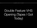 Another Double Feature VHS Opening RD