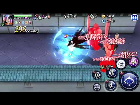 Soloing Ultra Difficulty Stage In: Fury of War (Bleach Brave Souls) [1:14 Run] Giselle