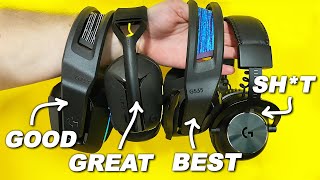 Why G535 is better than Logitech G Pro X and G733 and G435!