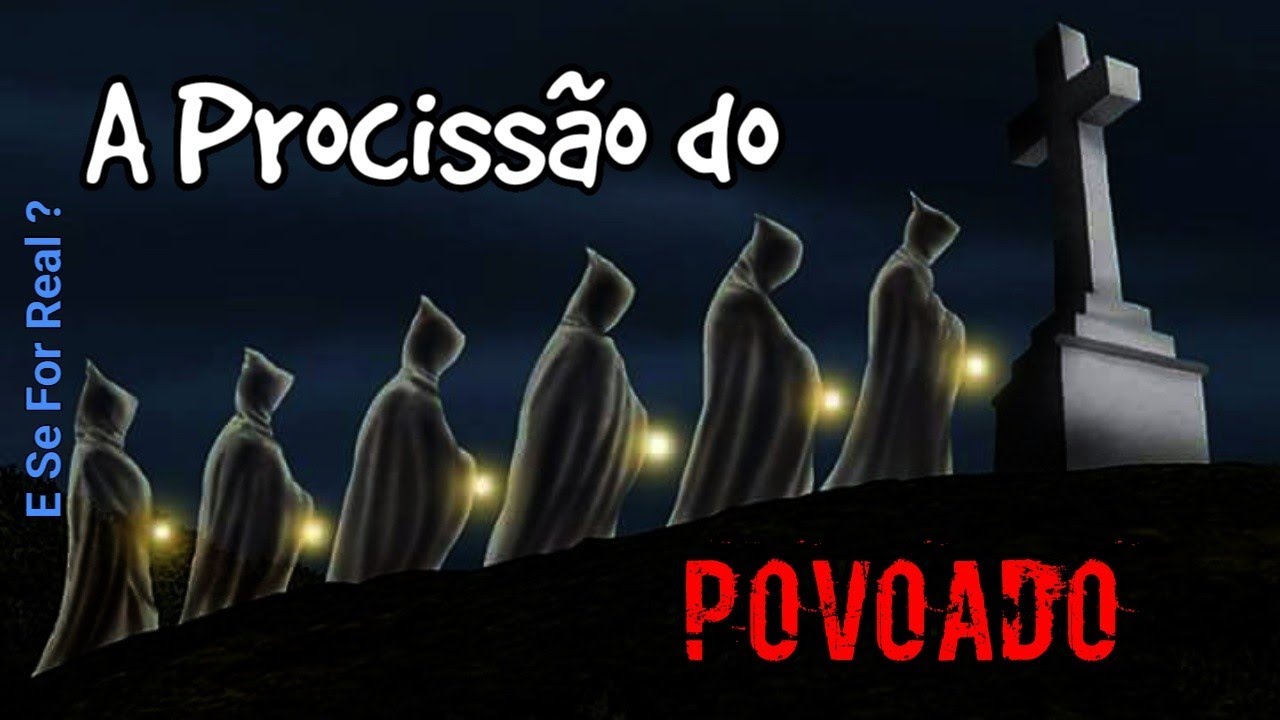 A procissão que passou pelo meu povoado.