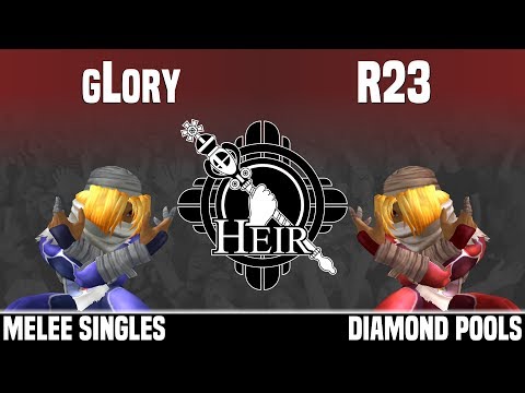 Heir 4 - gLory (Sheik) vs SDS | R23 (Sheik) - MELEE SINGLES - DIAMOND POOLS