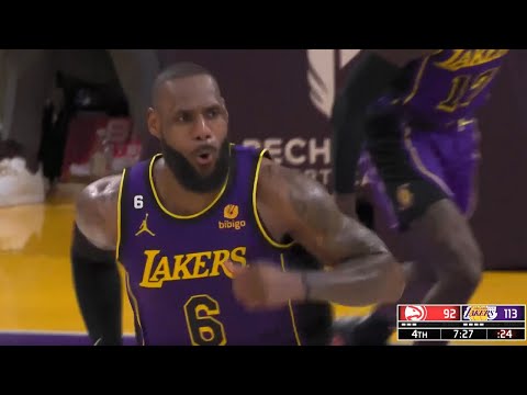 LeBron Throws Down Back-To-Back Dunks 😮 | January 6, 2023